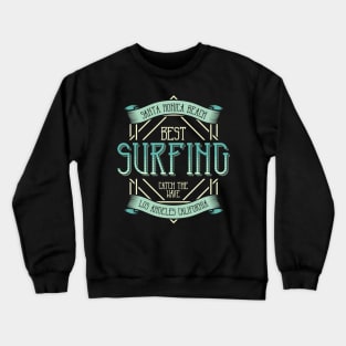 Santa Monica Beach Crewneck Sweatshirt